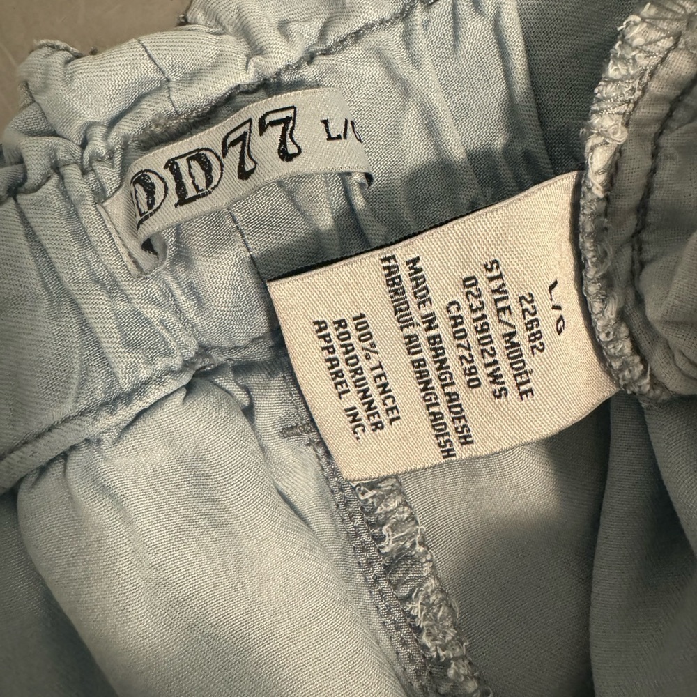 DD77 - paper bag tencel pants - Picture 9 of 11